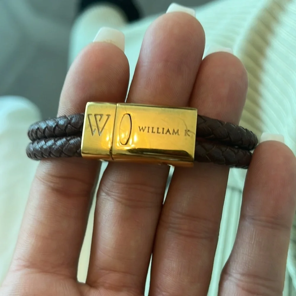Brown Nappa Leather Bracelet